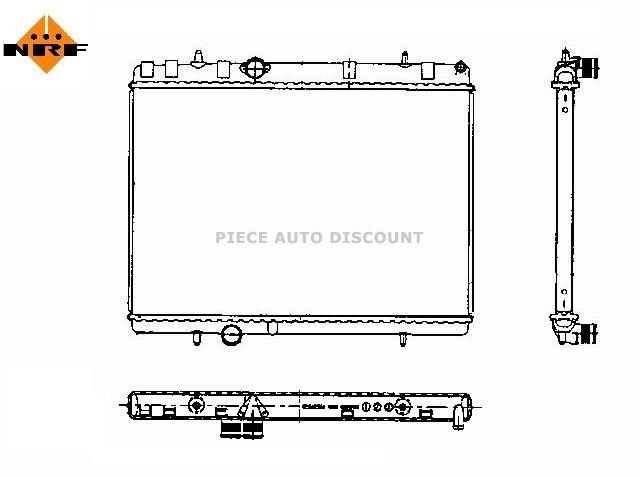 Accéder à la pièce Radiateur 1.6L Hdi - 2.0L Hdi