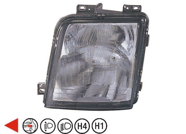 Accéder à la pièce Phare gauche H4+H1