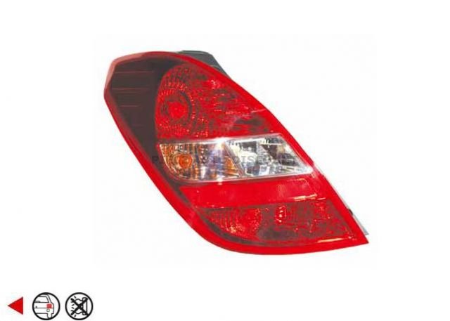 Accéder à la pièce Feu arrière gauche 3/5ptes