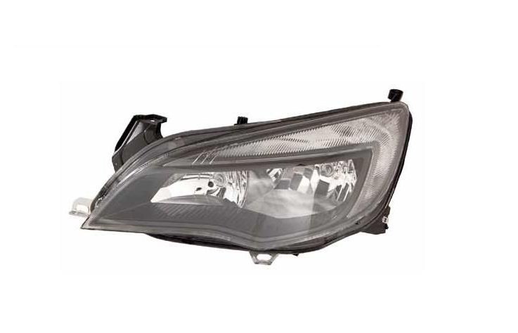 Accéder à la pièce Phare gauche H7+H7+Diurne [Noir]