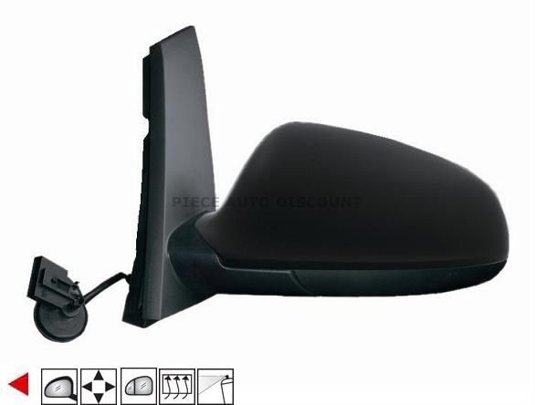 Accéder à la pièce Rétroviseur gauche électrique, chauffant à peindre [grand angle]