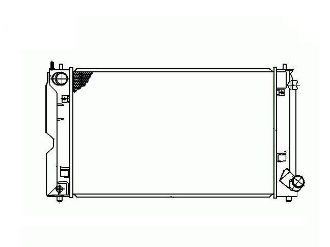 Accéder à la pièce Radiateur 2,0L diésel bvm