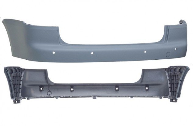 Accéder à la pièce Pare-chocs arrière à peindre pour capteurs 18mm