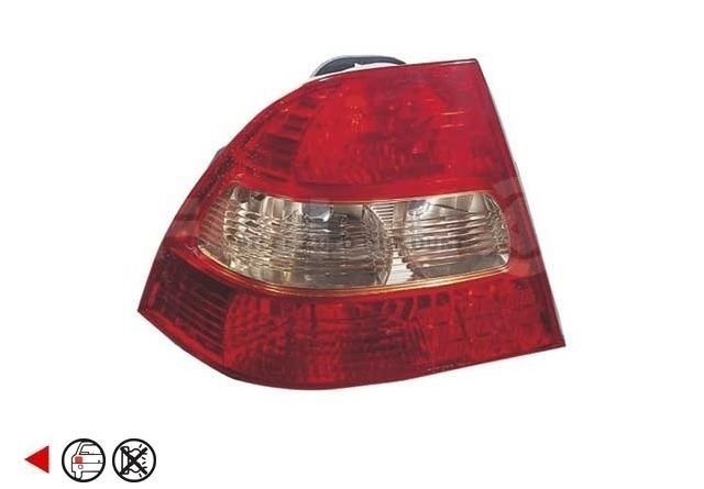 Accéder à la pièce Feu arrière gauche (berline)