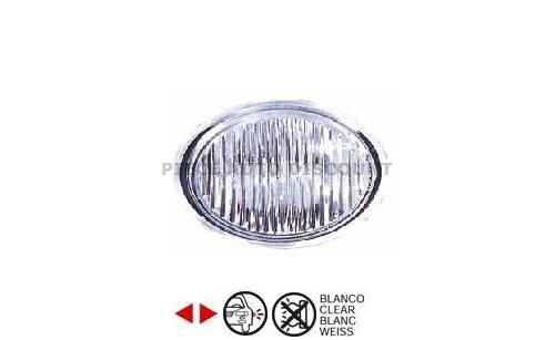 Accéder à la pièce Feu répétiteur aile avant blanc