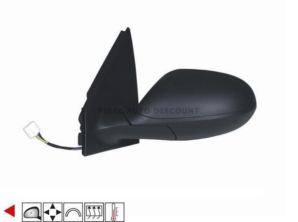 Accéder à la pièce Rétroviseur gauche électrique, chauffant, appreté + sonde (jusqu'à 2010)