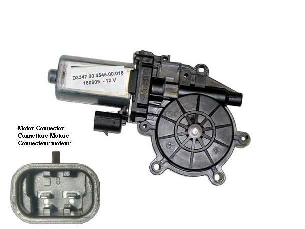 Accéder à la pièce Moteur lève-vitre électrique porte droite