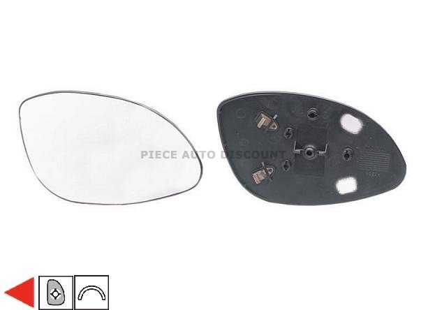 Accéder à la pièce Glace+support rétroviseur gauche 