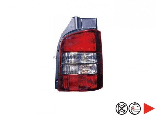 Accéder à la pièce Feu arrière droit [Rouge - Fumé] 1 pte