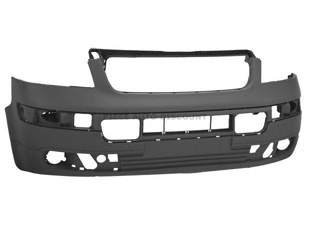 Accéder à la pièce Pare-chocs avant gris