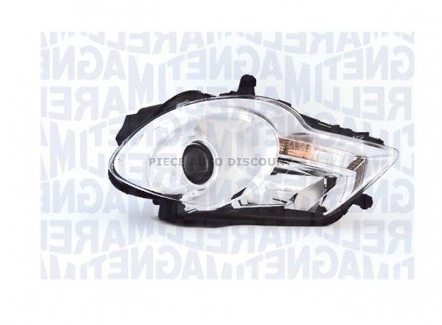Accéder à la pièce Phare droit H7+H7  [Chrome] Magneti Mareli