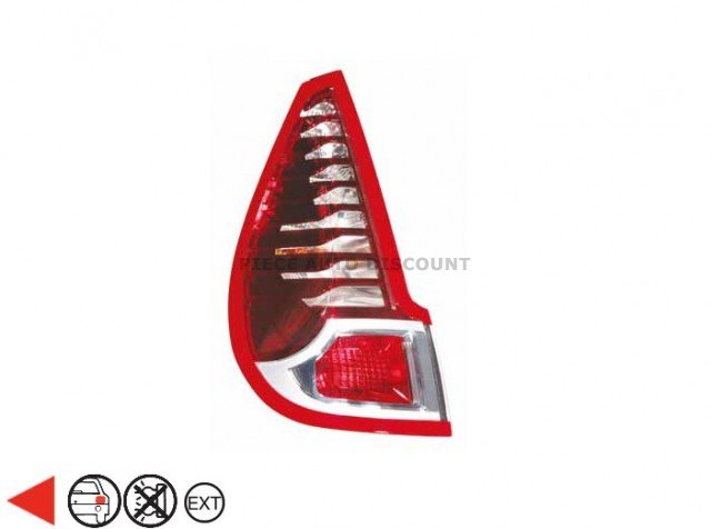 Accéder à la pièce Feu arrière gauche [Extérieur]