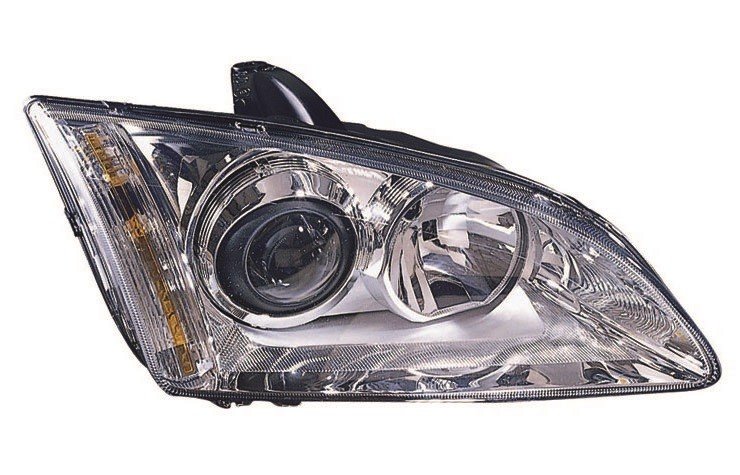 Accéder à la pièce Projecteur électrique, droit, H1+H7, chromé (moteur)