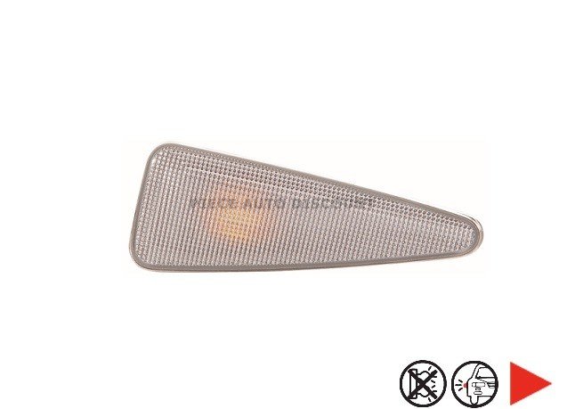 Accéder à la pièce Feu répétiteur aile avant droite blanc