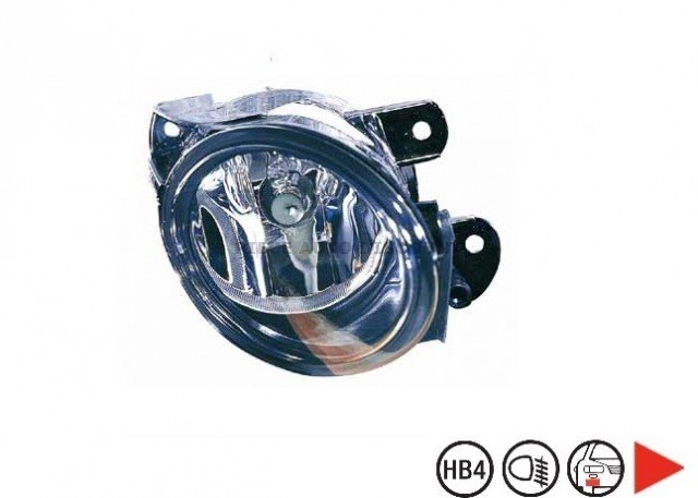 Accéder à la pièce Projecteur anti-brouillard droit HB4