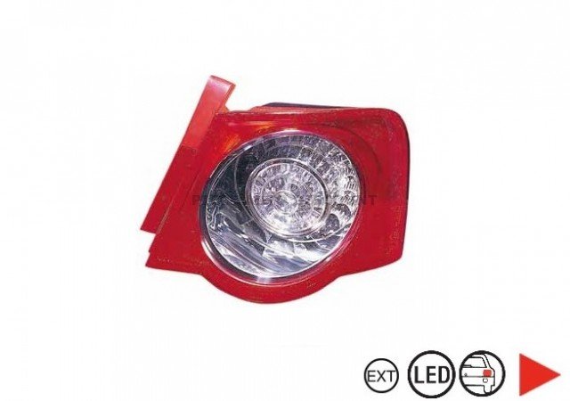 Accéder à la pièce Feu arrière droit [Extérieur]