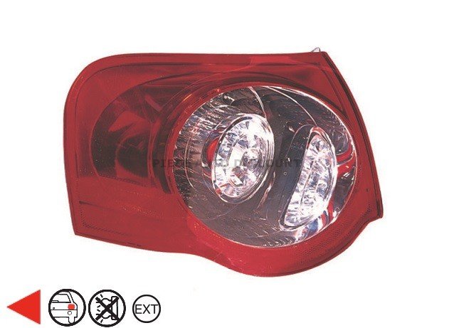 Accéder à la pièce Feu arrière gauche [Extérieur] [SW]