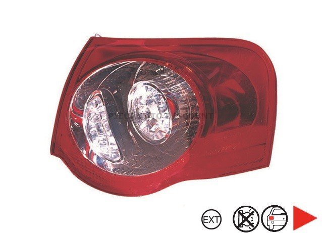 Accéder à la pièce Feu arrière droit [Extérieur] [SW]