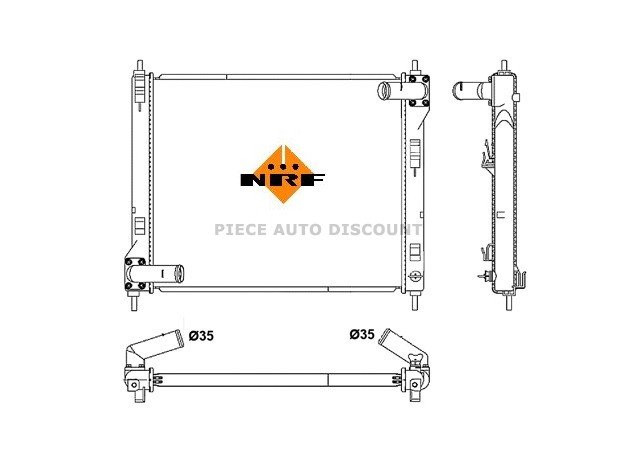 Accéder à la pièce Radiateur 1.6L DIG-T - DIG-T 4X4