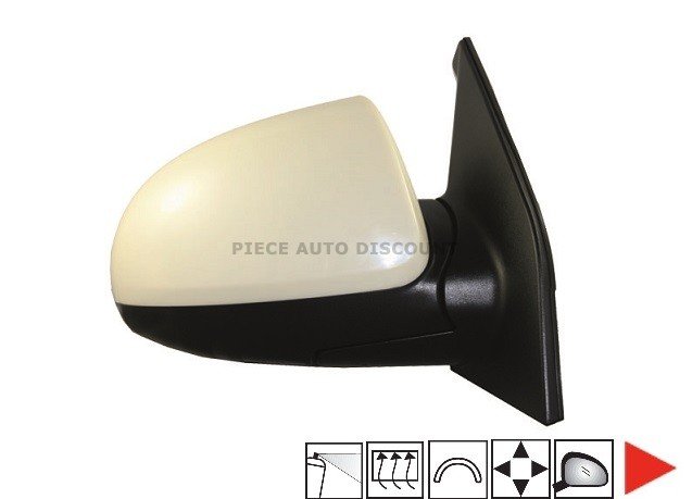 Accéder à la pièce Rétroviseur droit électrique, chauffant à peindre