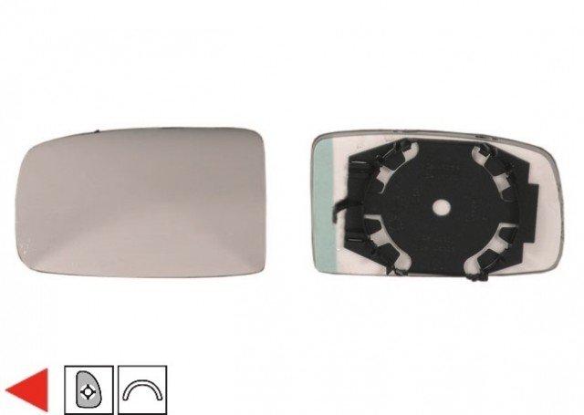 Accéder à la pièce Glace + support rétroviseur gauche ->09