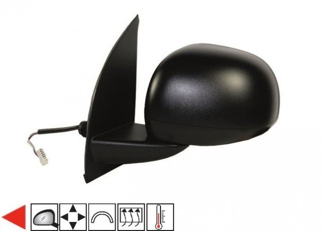 Accéder à la pièce Rétroviseur gauche électrique chauffant + sonde 09->