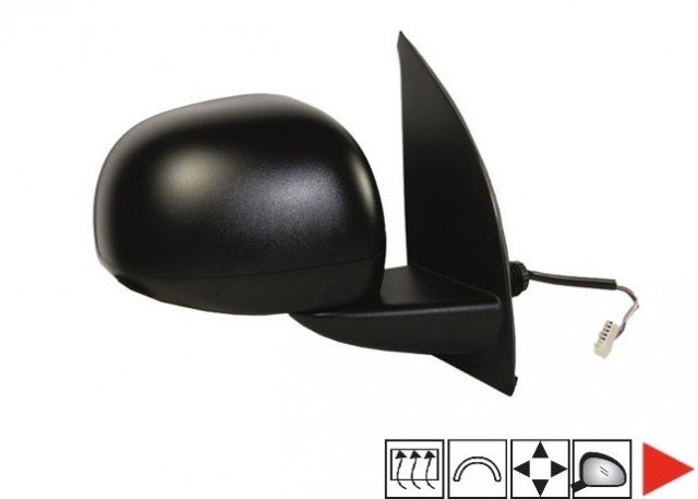 Accéder à la pièce Rétroviseur droit électrique chauffant  09->