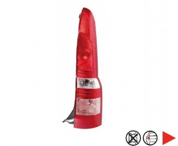 Accéder à la pièce Feu arrière droit  06->