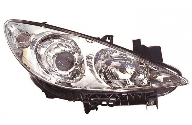 Accéder à la pièce Phare droit Xénon+H7 