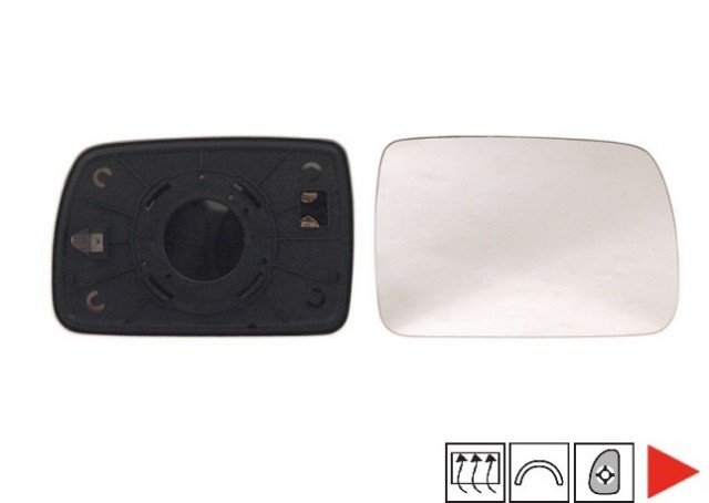 Accéder à la pièce Glace + support rétroviseur droit chauffant