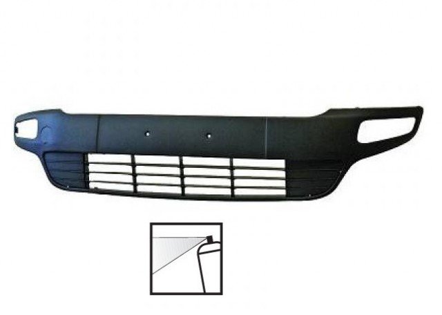 Accéder à la pièce Grille inférieure centrale pare-chocs avant à peindre - AB