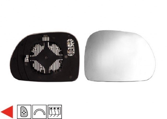 Accéder à la pièce Glace + support rétroviseur droit chauffant