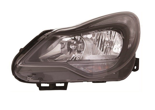 Accéder à la pièce Phare gauche H1+H7 + feu de jour [Noir]