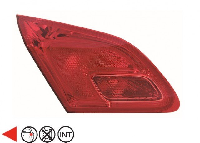 Accéder à la pièce Feu arrière gauche intérieur [Rouge]