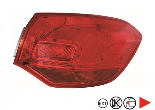 Accéder à la pièce Feu arrière droit extérieur [Rouge] Sport tourer