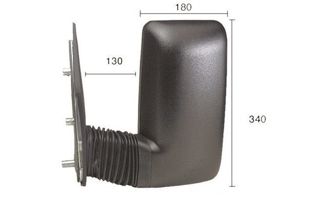 Accéder à la pièce Rétroviseur gauche manuel + sonde [Moyen]
