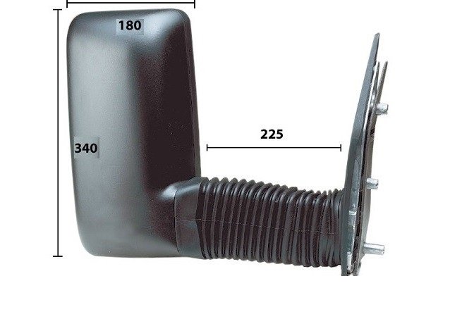 Accéder à la pièce Rétroviseur droit manuel [Long]