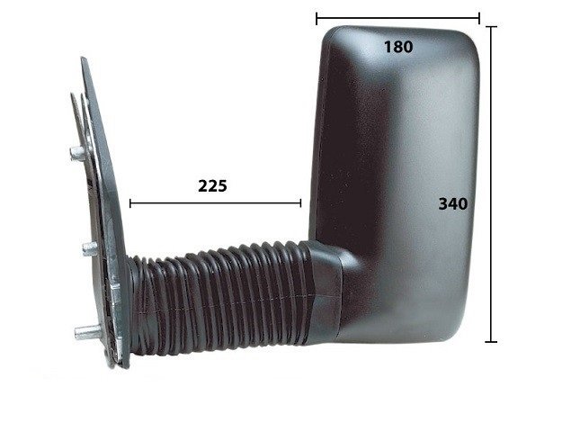 Accéder à la pièce Rétroviseur gauche manuel, chauffant [Long]
