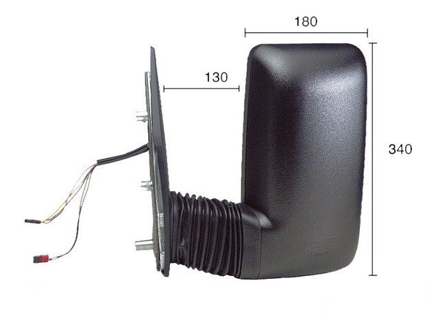 Accéder à la pièce Rétroviseur gauche électrique, chauffant + sonde [Moyen] 