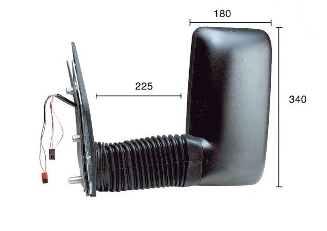 Accéder à la pièce Rétroviseur gauche électrique, chauffant + sonde [Long] 
