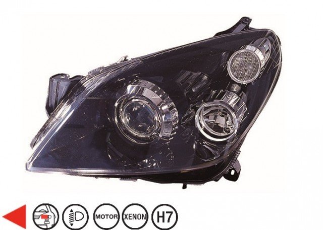 Accéder à la pièce Phare gauche D2S+H7 BI-XENON