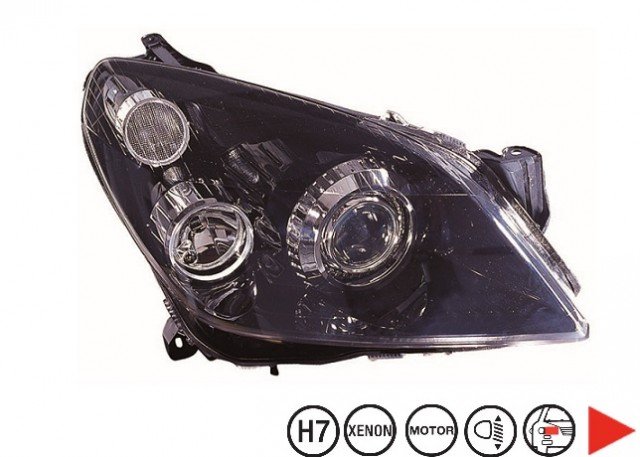 Accéder à la pièce Phare droit D2S+H7 BI-XENON