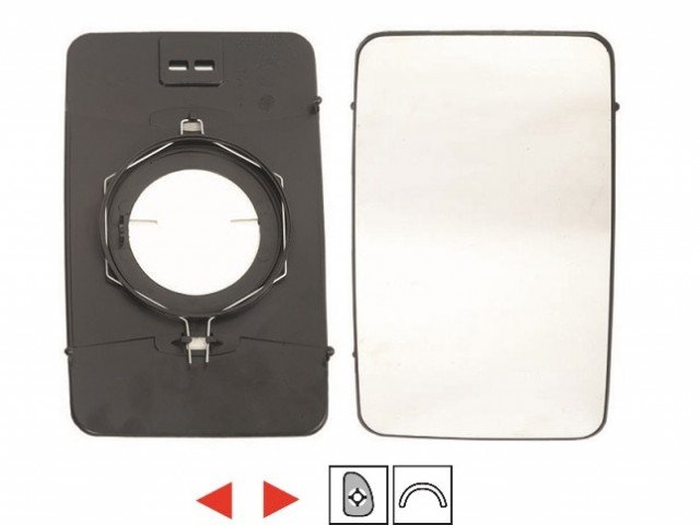 Accéder à la pièce Glace + support rétroviseur [Grande]