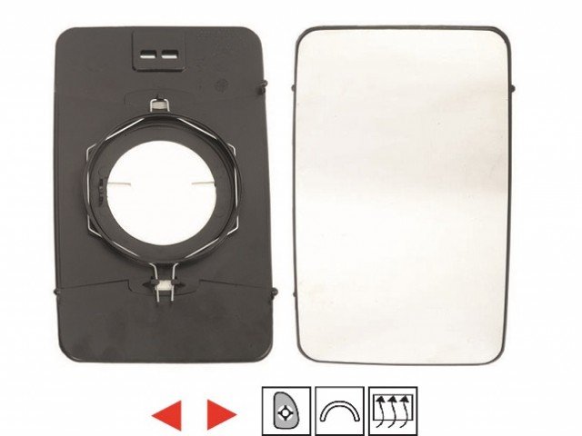 Accéder à la pièce Glace + support rétroviseur chauffant [Grande]