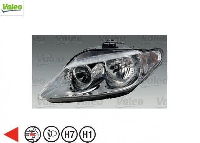 Accéder à la pièce Phare gauche H1+H7 [VALEO]