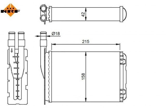 Accéder à la pièce Radiateur de chauffage