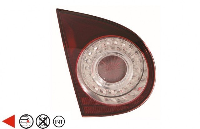 Accéder à la pièce Feu arrière gauche intérieur LED