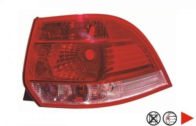 Accéder à la pièce Feu arrière droit extérieur SW