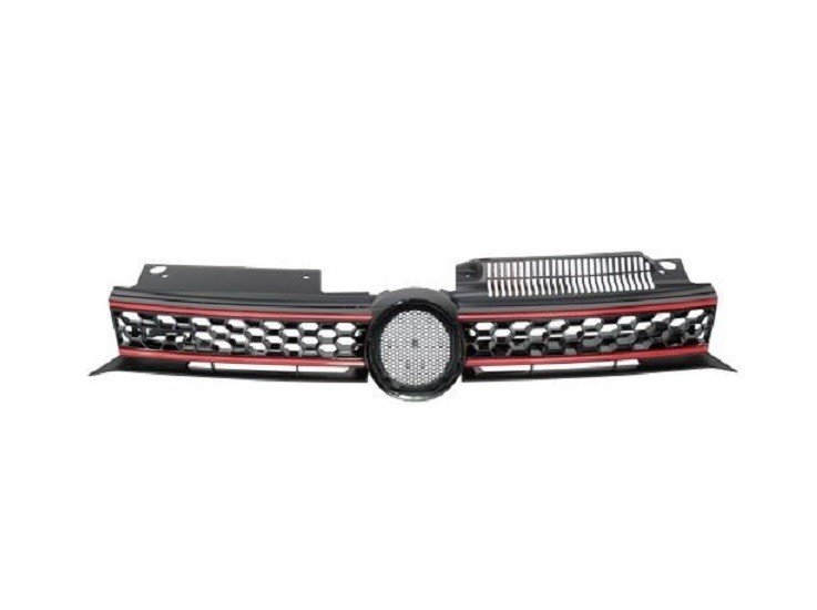 Grille de calandre Gti Noire et Rouge