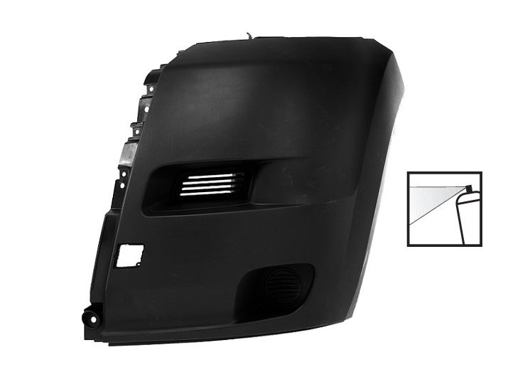 Accéder à la pièce Pare-chocs avant gauche à peindre